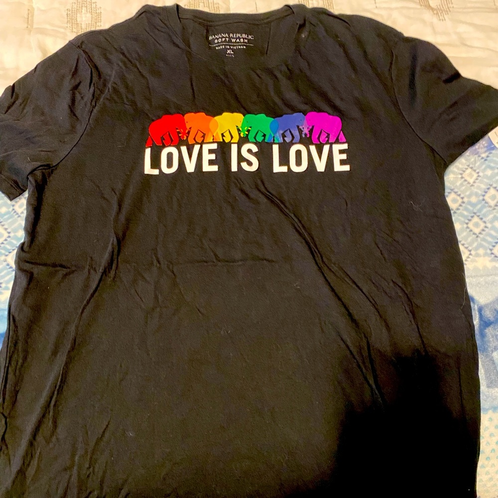 Banana Republic Pride shirt XL Tall